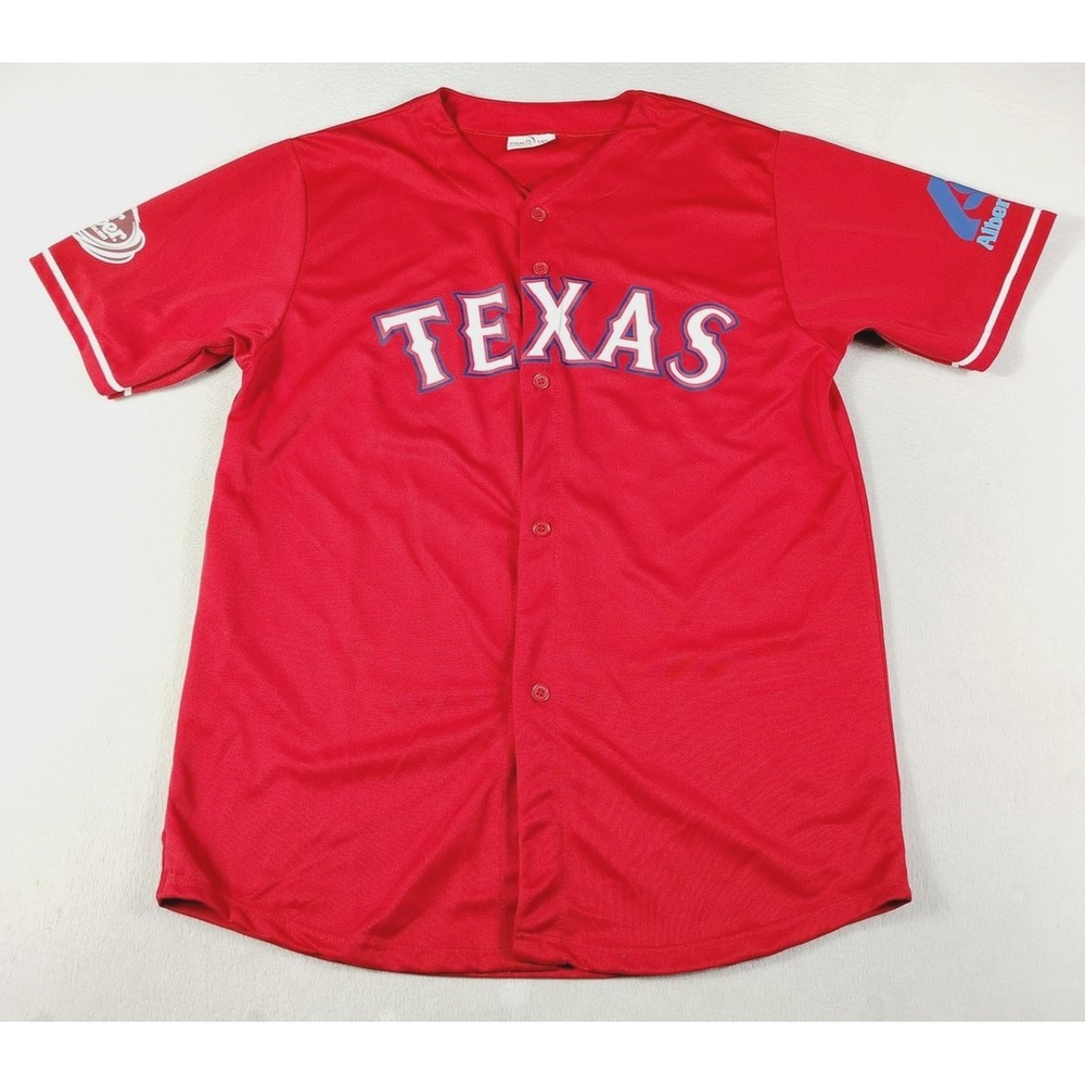 Match Up Promotions Jersey Mens XL Red Texas Rangers MLB Baseball Darvish 11